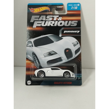 Hot Wheels 1:64 Fast & Furious 2023 - Bugatii Veyron white